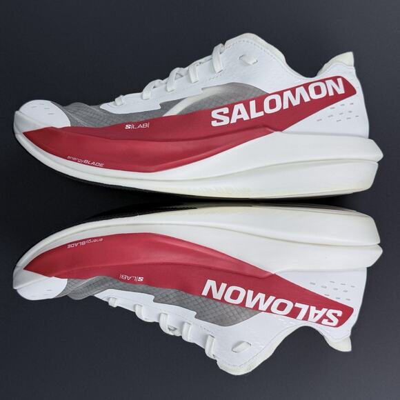 Salomon S/LAB Phantasm 2 Unisex 9.5/10.5 White Red Running Shoes 472766